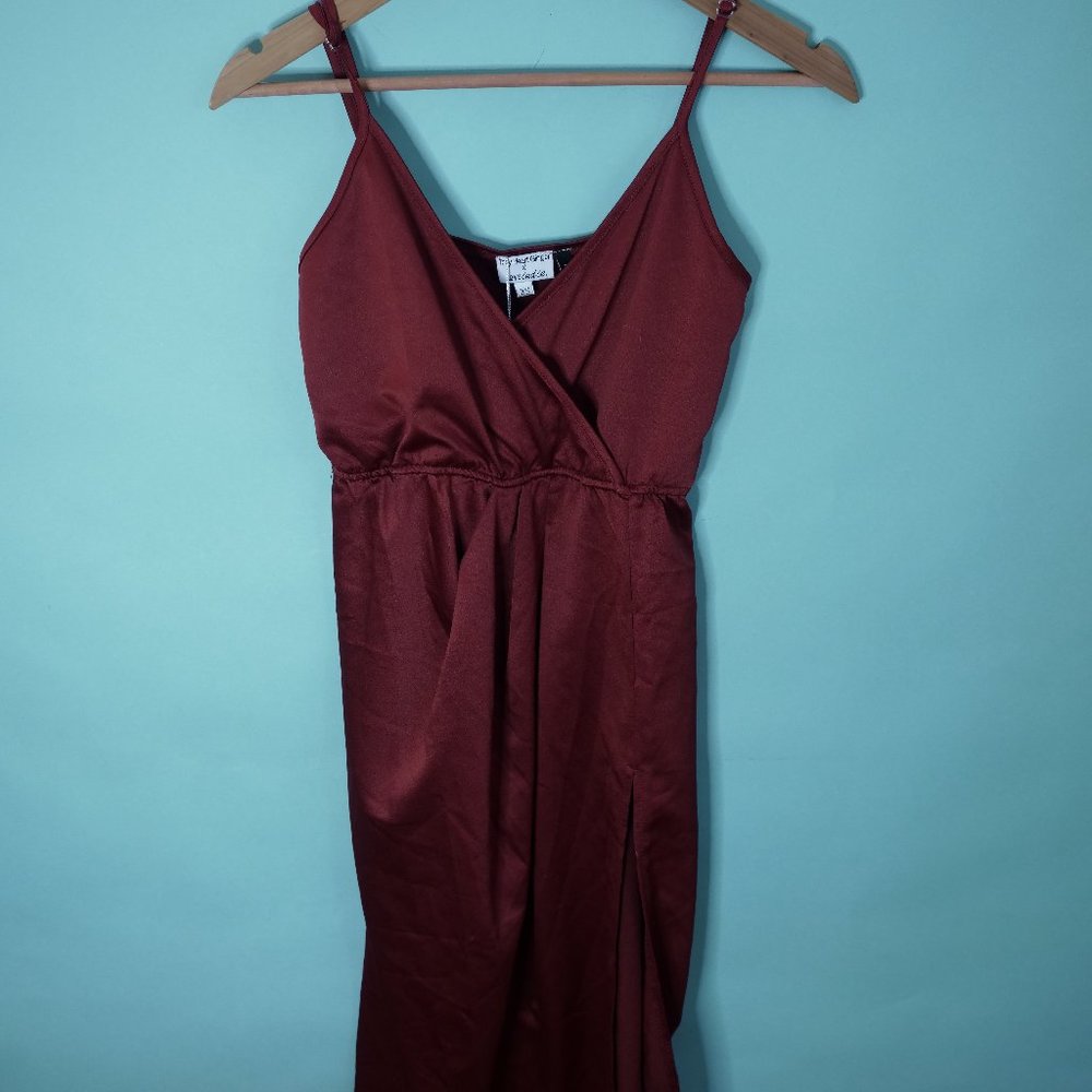 Toby Heart Ginger x Love Indice split dress XS